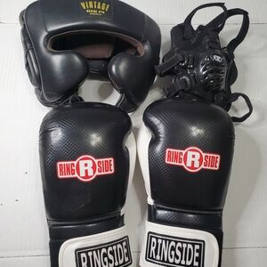 Black and White Boxing Gear